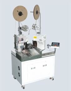 Fully Automatic Terminal Crimping Machine Both Side Stripping 4800PCS / H